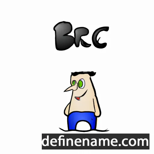 cartoon of the name Berci