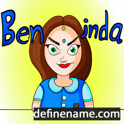 cartoon of the name Berdina