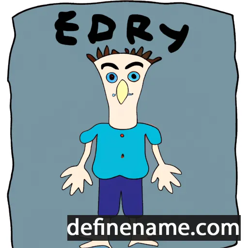 cartoon of the name Berdy