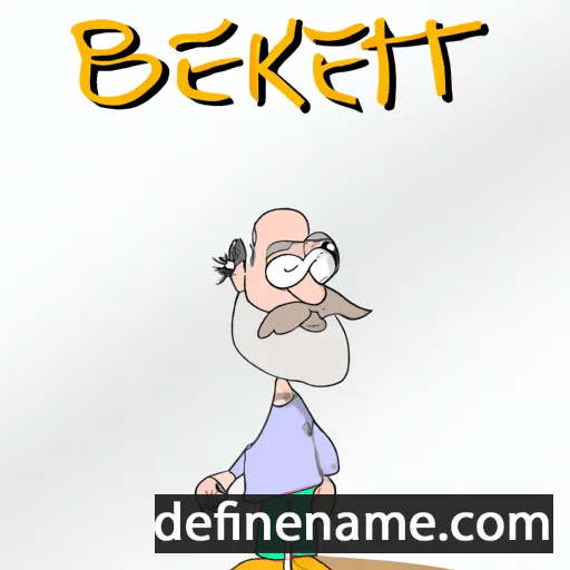 cartoon of the name Berekhet