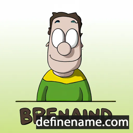 cartoon of the name Berend