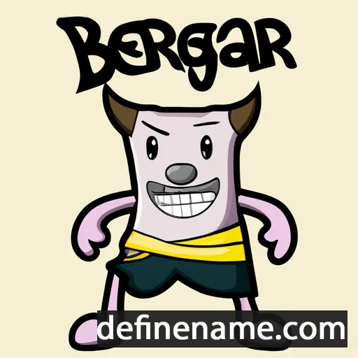 cartoon of the name Berengár