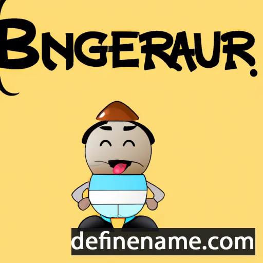 cartoon of the name Berenguera