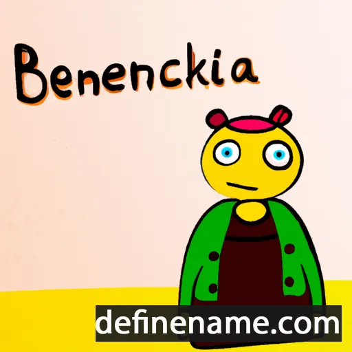 cartoon of the name Bereniczka