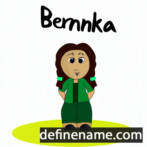 cartoon of the name Berenika