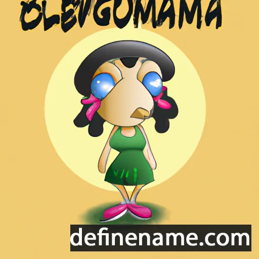 Bergamina cartoon