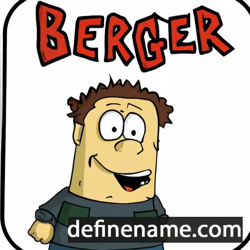 Bergr cartoon