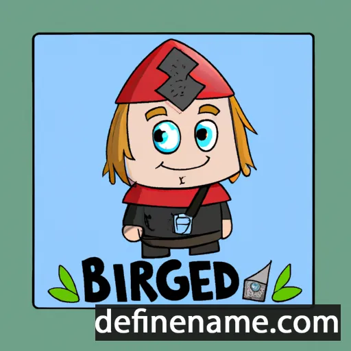 Bergviðr cartoon