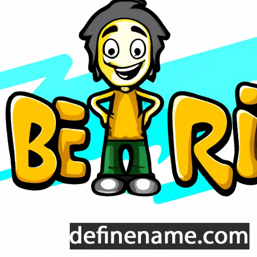 cartoon of the name Beri