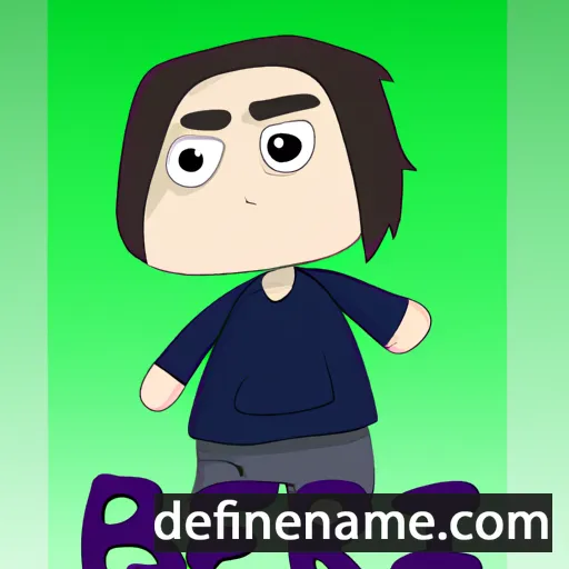 cartoon of the name Beri