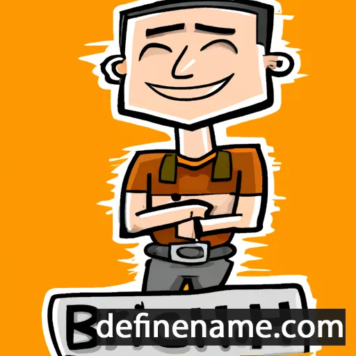 cartoon of the name Berich