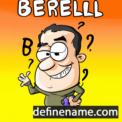 cartoon of the name Berill