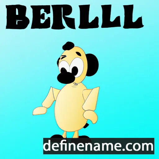 cartoon of the name Berillo