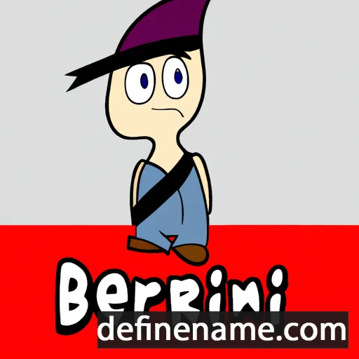 cartoon of the name Berimir