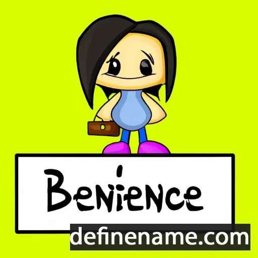 cartoon of the name Berinice