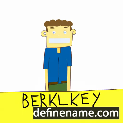 cartoon of the name Berkeley