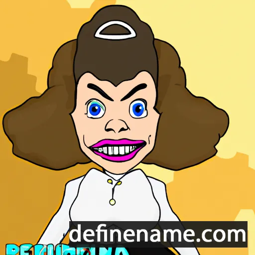 cartoon of the name Berlinda