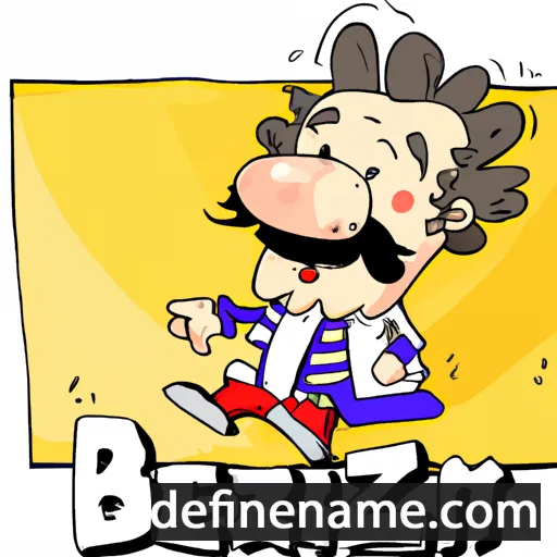 cartoon of the name Berlioz