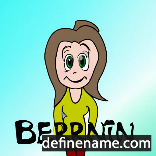 cartoon of the name Berlyn