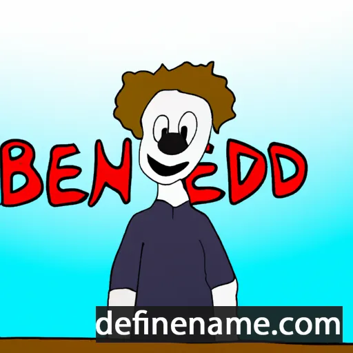 cartoon of the name Bernåd