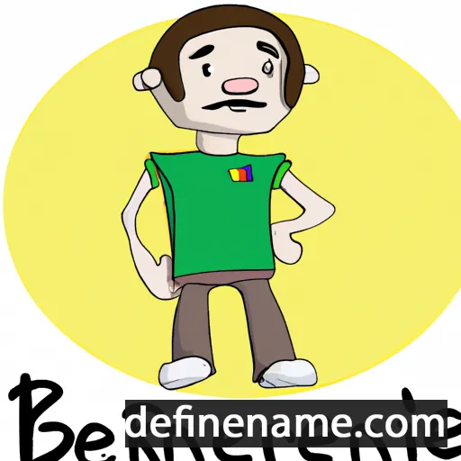 cartoon of the name Bernabe