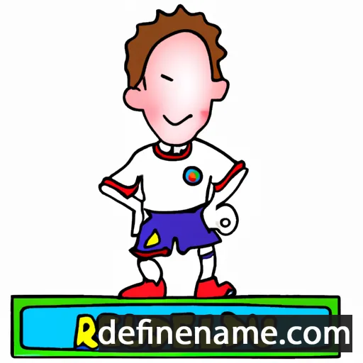 cartoon of the name Bernabeu