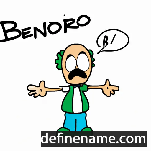 cartoon of the name Bernabò