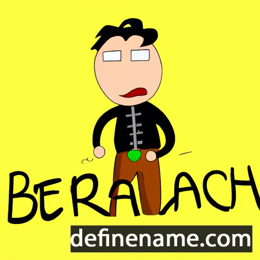 cartoon of the name Bernachar