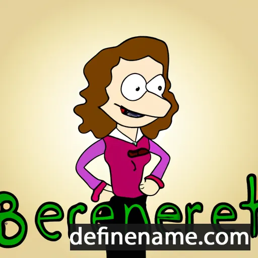 Bernadet cartoon