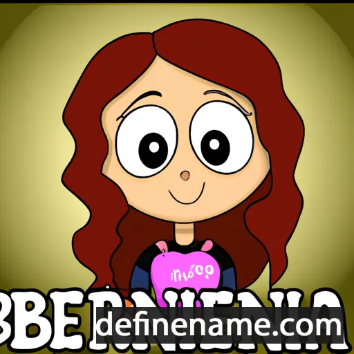 cartoon of the name Bernadina