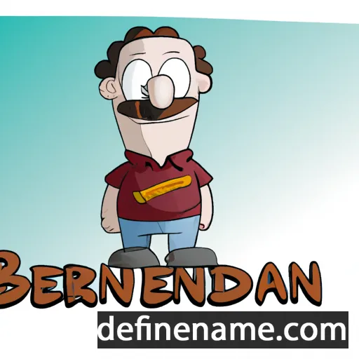 Bernardèin cartoon