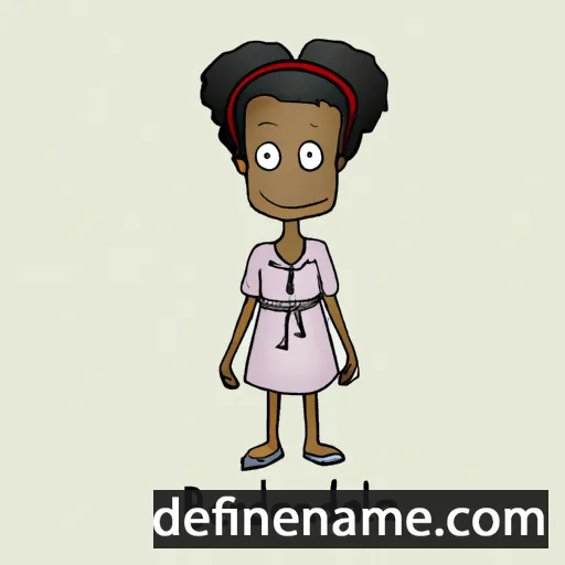 cartoon of the name Bernardia