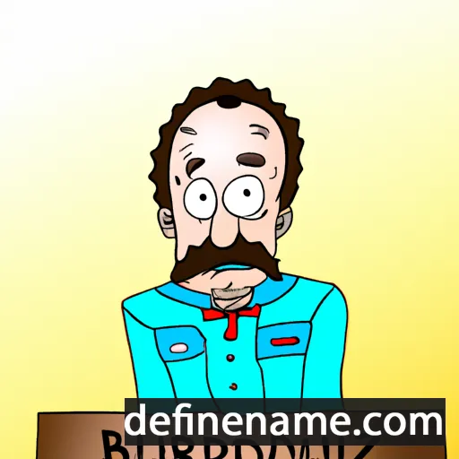 cartoon of the name Bernarduzzu