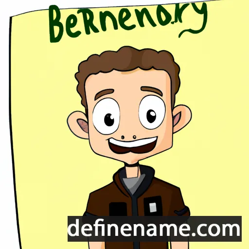 Bernardyn cartoon