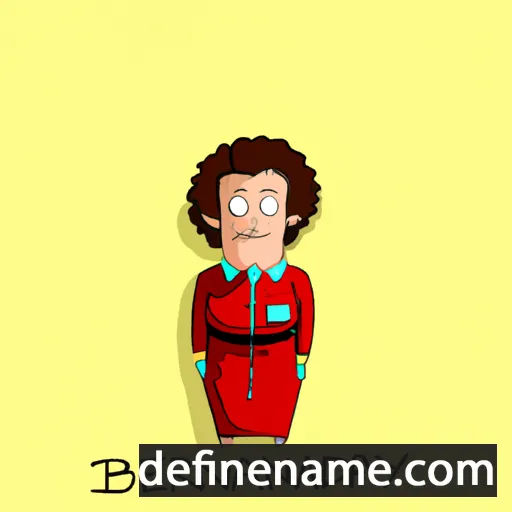 cartoon of the name Bernardyna