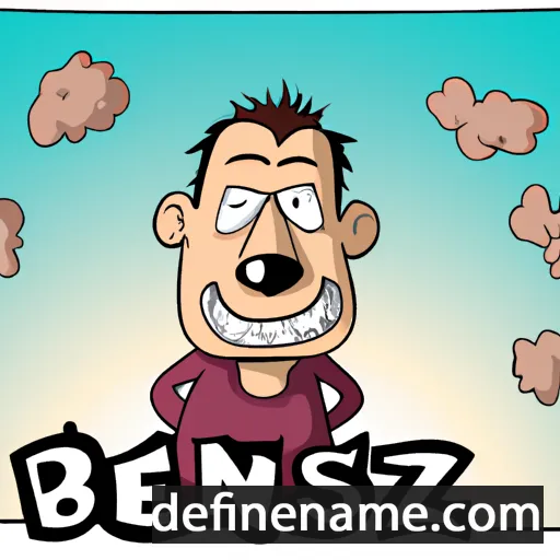 cartoon of the name Bernasz