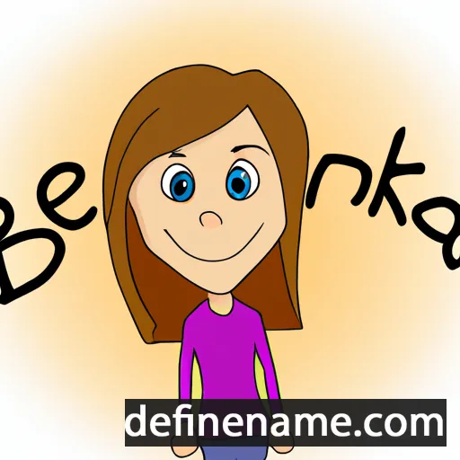 cartoon of the name Bernatka