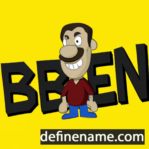 cartoon of the name Berne