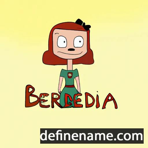 Berneda cartoon