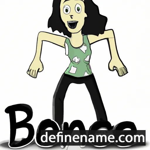 cartoon of the name Berneice