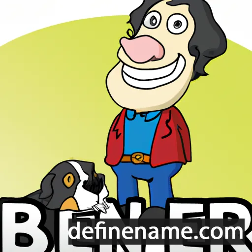 cartoon of the name Berner