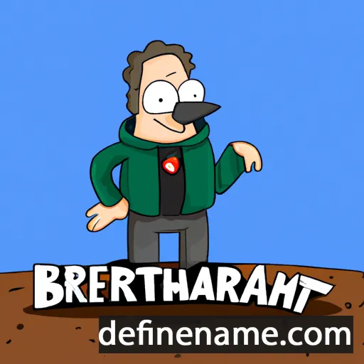 cartoon of the name Bernhardt