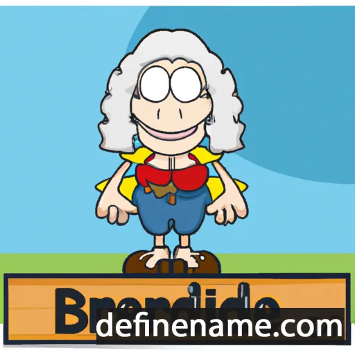 cartoon of the name Bernhilde