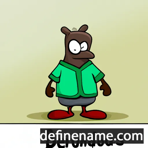 cartoon of the name Bernodus