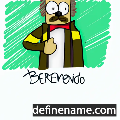 cartoon of the name Bernolfo