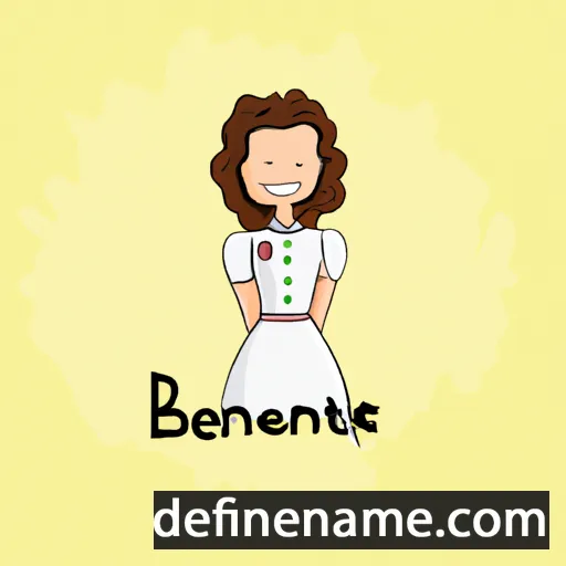 cartoon of the name Berntine