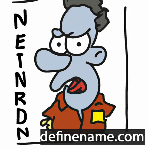 cartoon of the name Bernward