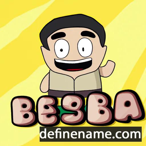 Bersaba cartoon