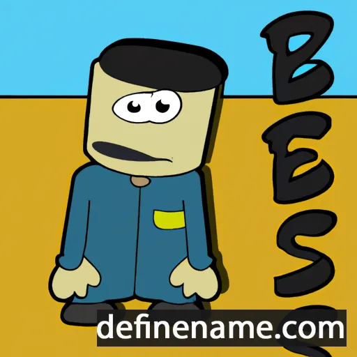 cartoon of the name Bersi