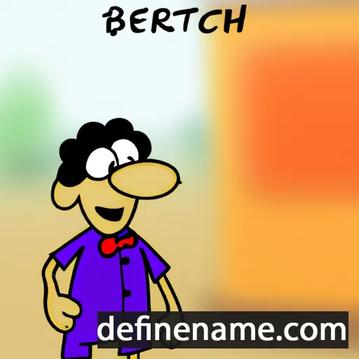 Bertachar cartoon